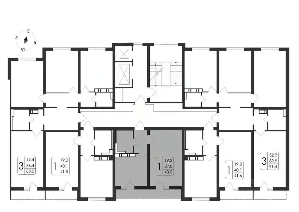 1-к кв. Воронежская область, Воронеж ул. Шишкова, 140Б/21 (40.0 м) - Фото 1