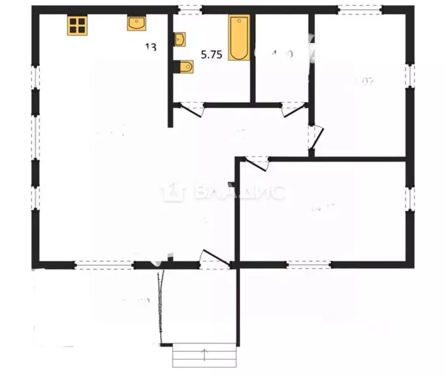 Дом в Пензенская область, Бессоновский район, с. Ухтинка ул. ... - Фото 2