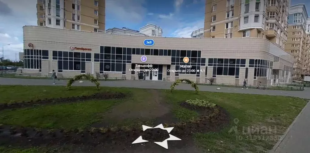 Помещение свободного назначения в Москва 6-я Радиальная ул., 3к8 (1177 ... - Фото 1