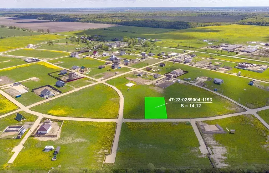 Участок, 14.1 сот., поселения (ижс) - Фото 1