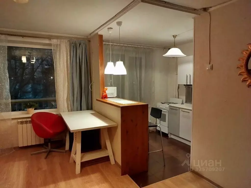 1-к кв. Москва ул. Сокольнический Вал, 2 (30.0 м) - Фото 1