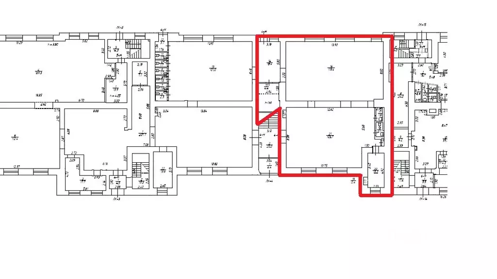Помещение свободного назначения в Санкт-Петербург Конногвардейский ... - Фото 1