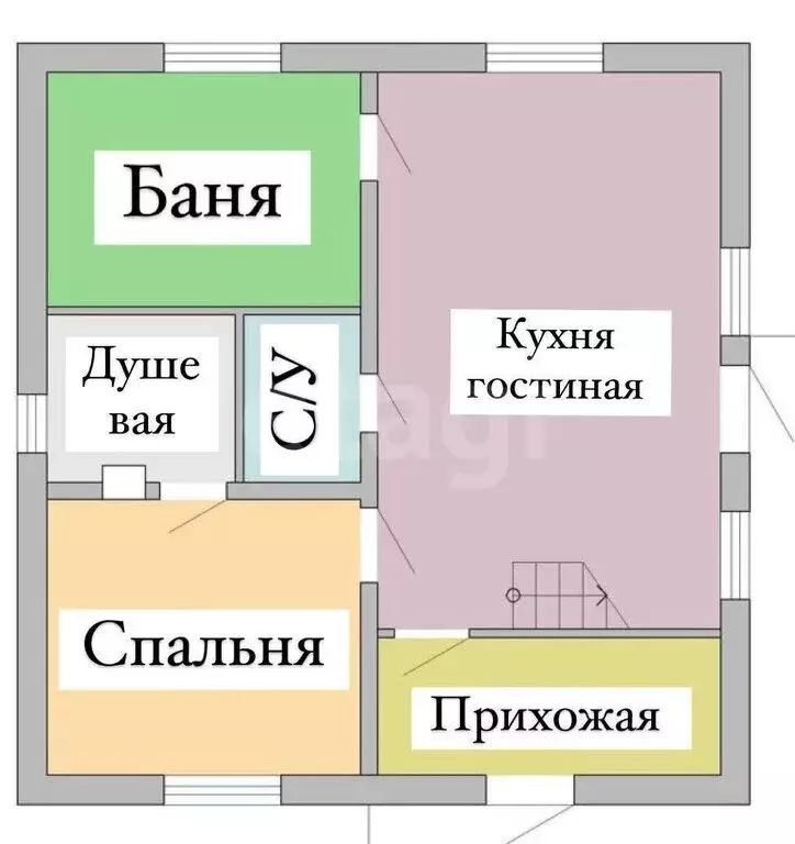 Дом в Тверская область, Калининский муниципальный округ, деревня ... - Фото 1