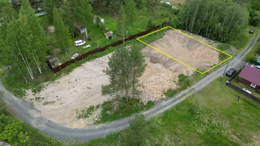 Участок в Карелия, Прионежский район, Шуйское с/пос, д. Маткачи  (7.55 ... - Фото 2