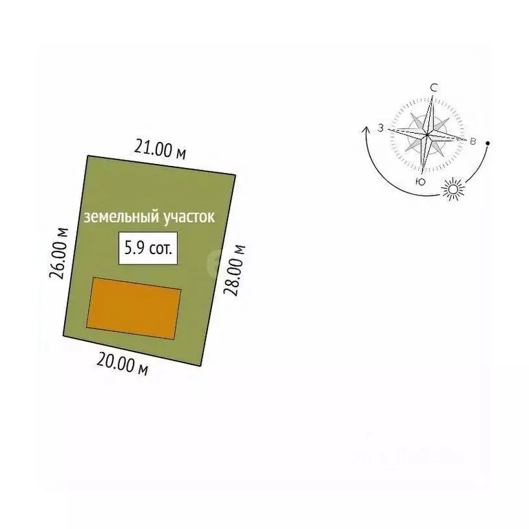 Участок в Амурская область, Благовещенск Пролетарская ул., 64 (5.9 ... - Фото 0