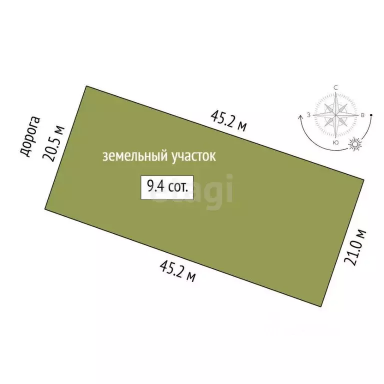 Участок в Тюменская область, Тюмень Славянский двор кп,  (9.4 сот.) - Фото 1