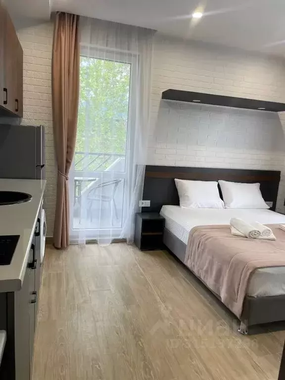 Студия Краснодарский край, Сочи Адлер жилрайон, ул. Бестужева, 18 ... - Фото 0