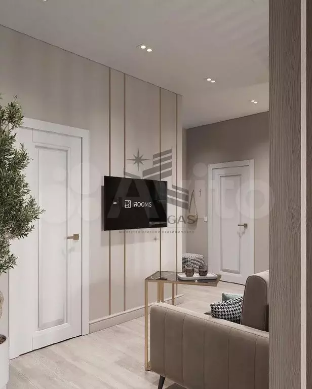 2-к. квартира, 55 м, 3/5 эт. - Фото 1