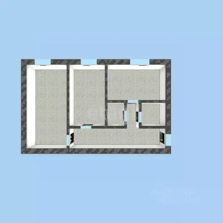 2-к кв. Ингушетия, Магас просп. Идриса Зязикова (75.0 м) - Фото 2