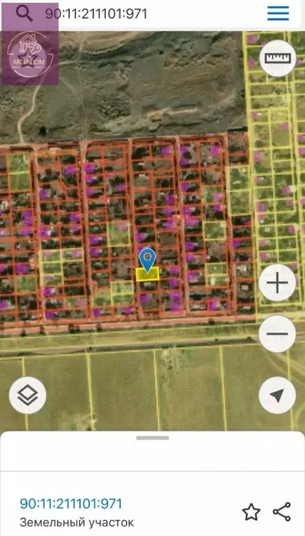 Участок в Крым, Сакский район, Суворовское с/пос, Таврида садовое ... - Фото 0