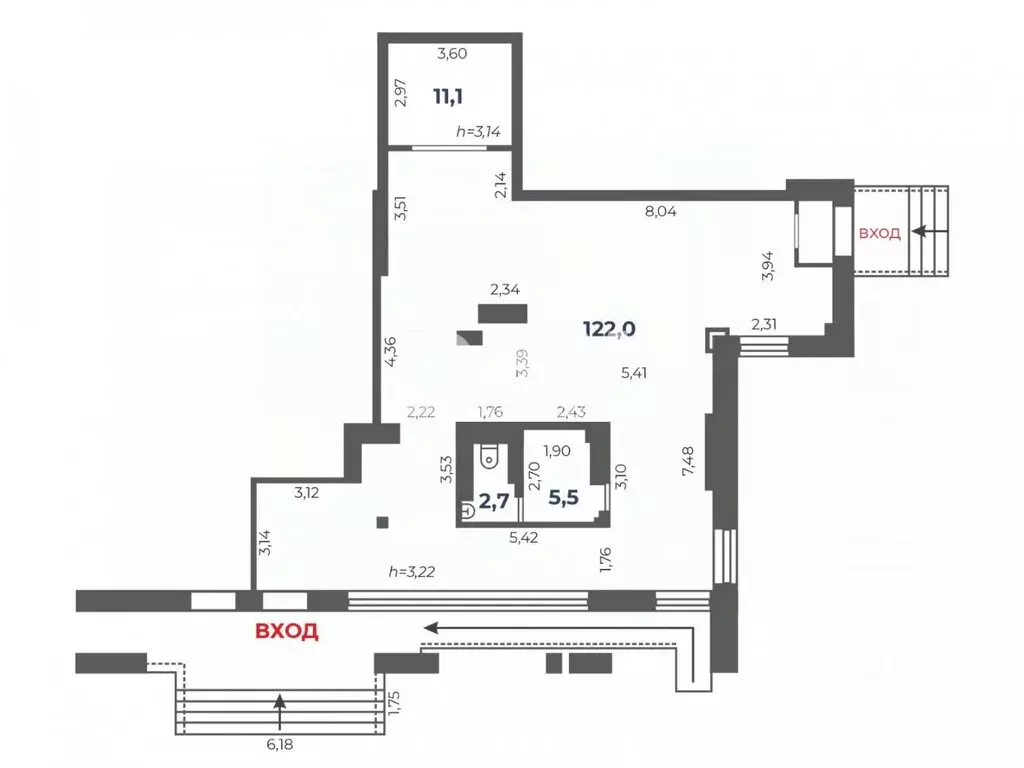 Торговая площадь в Челябинская область, Челябинск ул. Братьев ... - Фото 2
