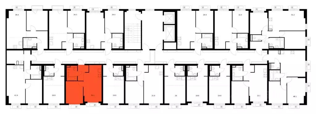 1-к кв. Московская область, Ленинский городской округ, Боброво пгт ... - Фото 2