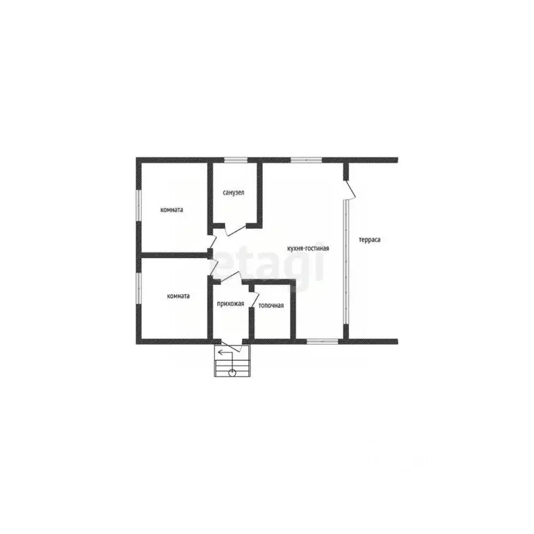 Дом в Алтайский край, Бийск ул. Павла Нахимова (77 м) - Фото 2