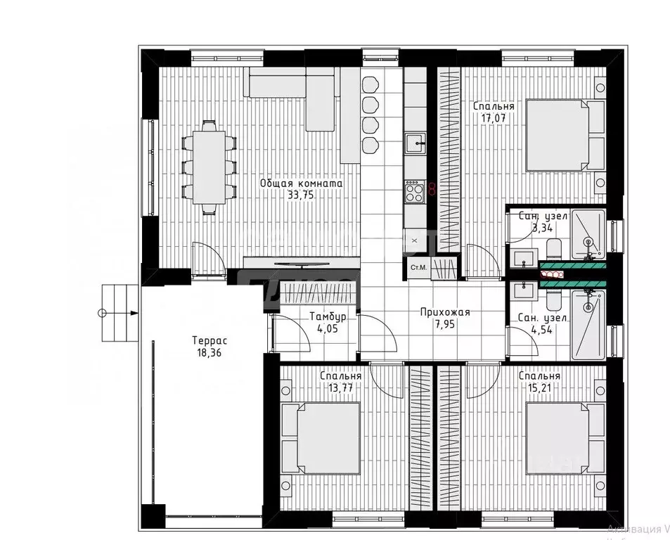Дом в Калужская область, Калуга Овражный садовое дачное товарищество,  ... - Фото 2