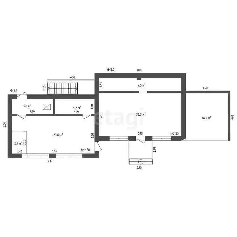 Торговая площадь (117 м) - Фото 1