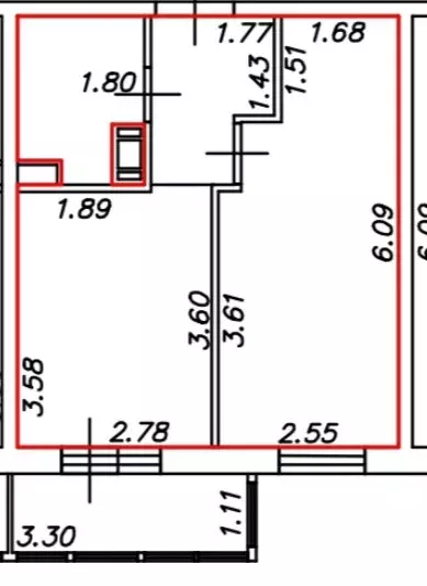 Продаётся 1-к квартира, 31.5 м - Фото 1