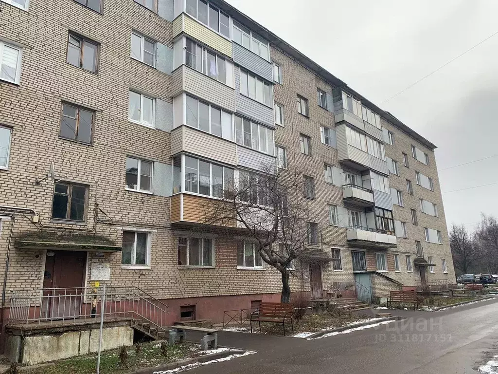 2-к кв. Московская область, Кашира Новокаширская ул., 37 (41.3 м) - Фото 1