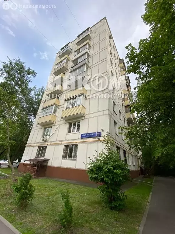 1-комнатная квартира: Москва, улица Юных Ленинцев, 76 (34 м) - Фото 0