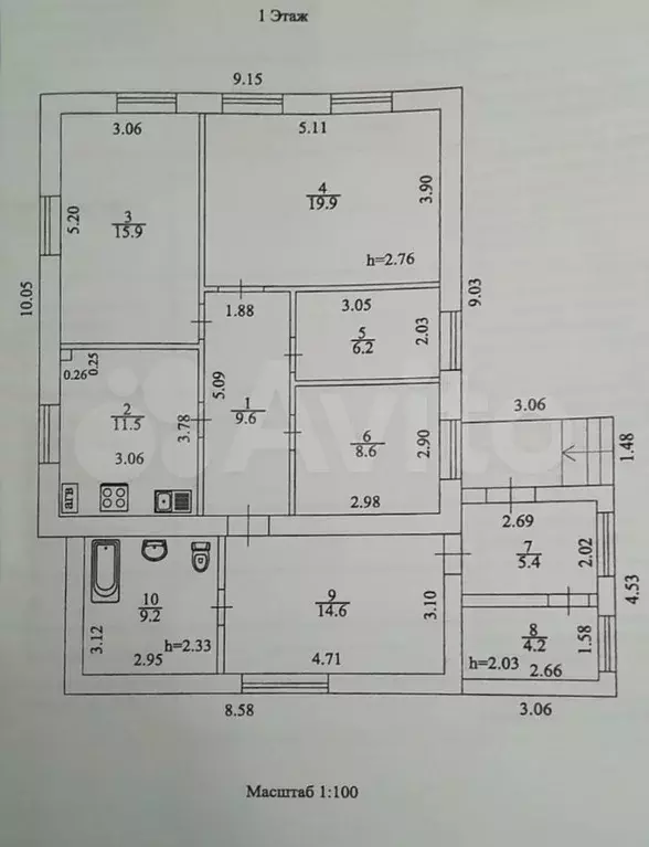 Дом 115,3 м на участке 9,7 сот. - Фото 0