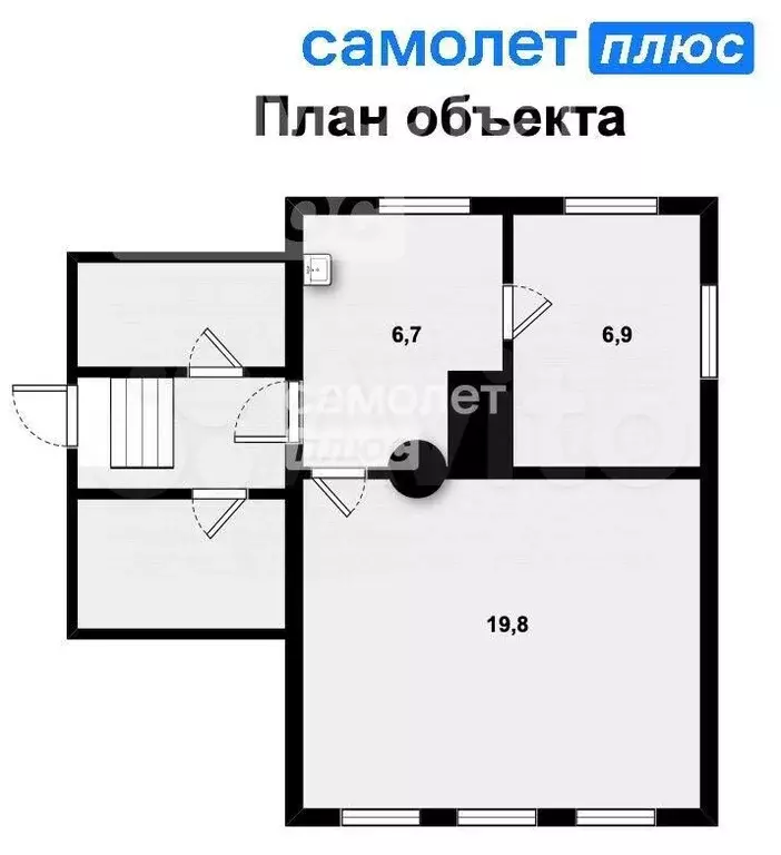 Дом 50 м на участке 12 сот. - Фото 0