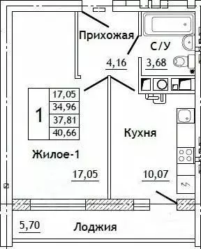 1-к кв. Смоленская область, Смоленский муниципальный округ, д. ... - Фото 0