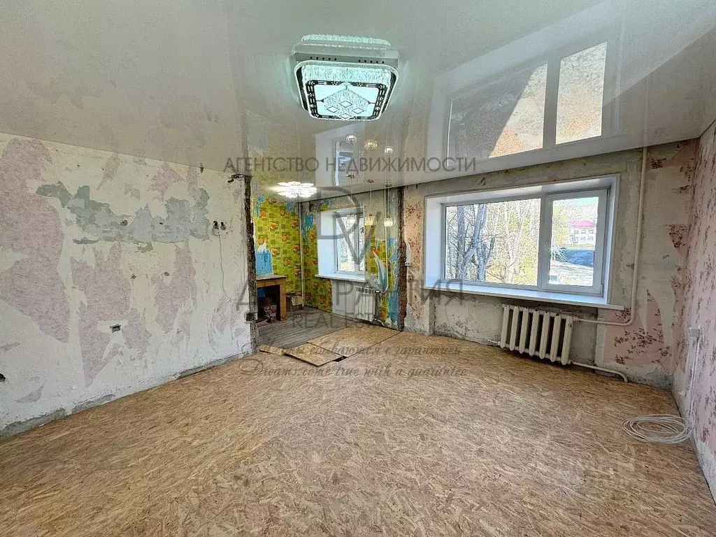 Студия Хабаровский край, Солнечный рп ул. Строителей, 29 (30.5 м) - Фото 1