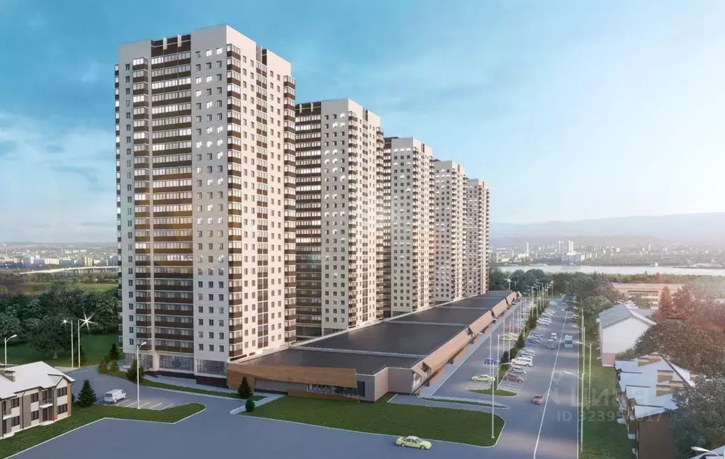 1-к кв. Красноярский край, Красноярск Дудинская ул. (50.06 м) - Фото 2