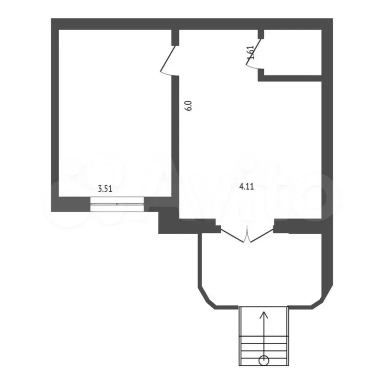 Продам помещение свободного назначения, 43.9 м - Фото 0