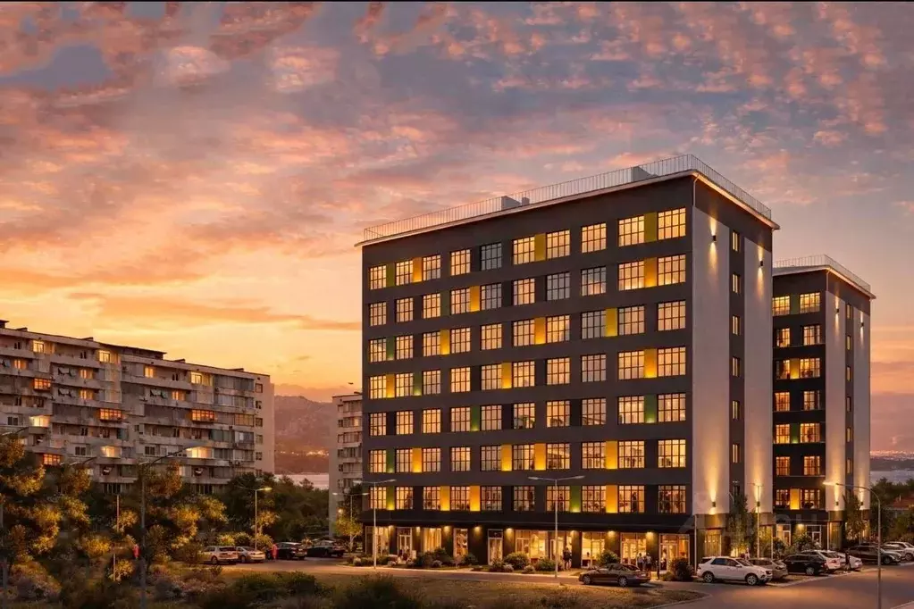 1-к кв. Крым, Черноморское пгт Пaрк Прибpежный жилой комплекс (40.2 м) - Фото 1