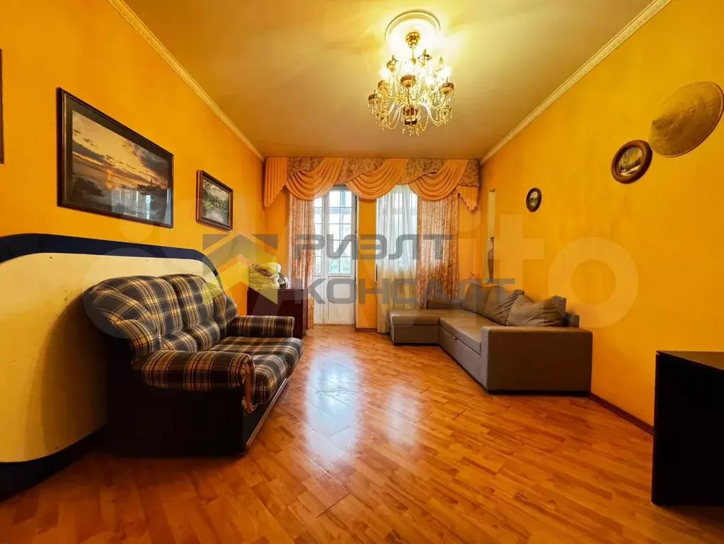 3-к. квартира, 85,9 м, 3/4 эт. - Фото 1