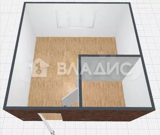 Квартира-студия, 16,2 м, 3/4 эт. - Фото 0