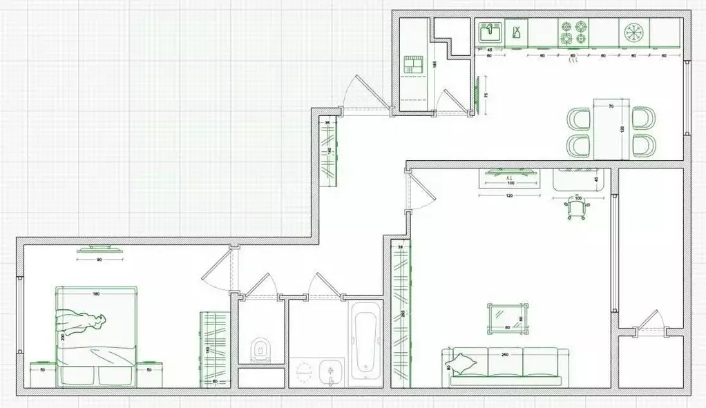 2-к кв. Ярославская область, Ярославль Чернопрудная ул., 12 (59.0 м) - Фото 1