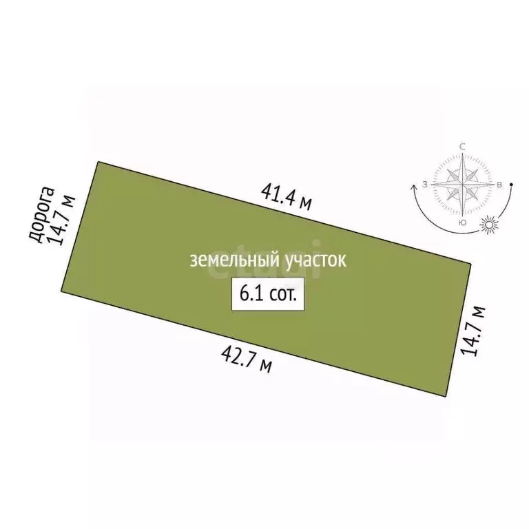 Участок в Крым, Алушта муниципальный округ, с. Лучистое  (6.09 сот.) - Фото 1