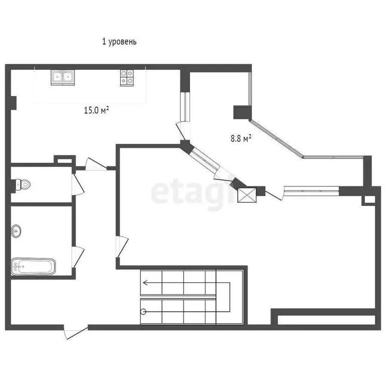 4-комнатная квартира: Севастополь, улица Репина, 1Б/2 (134 м) - Фото 0
