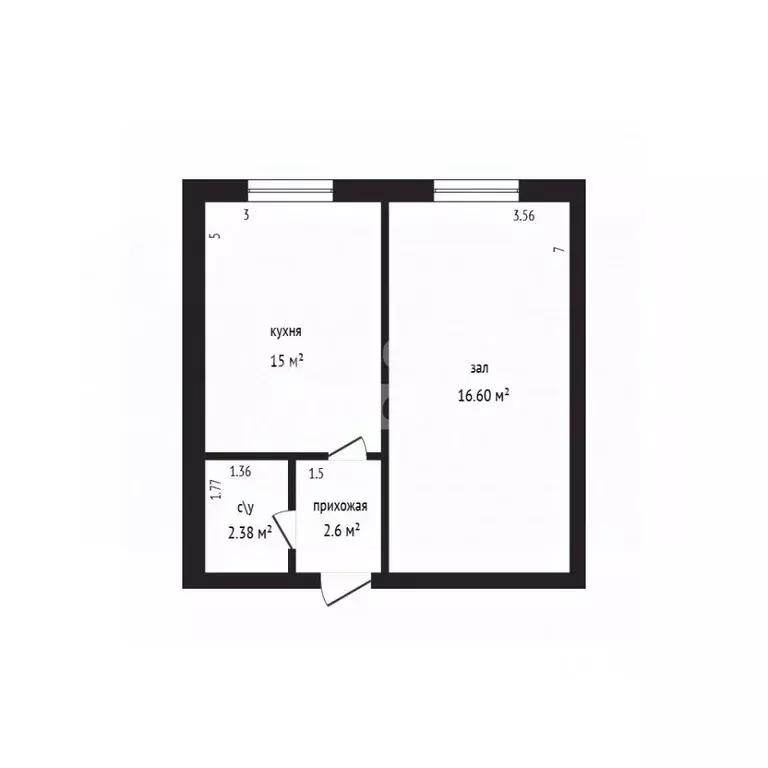 1-к кв. Дагестан, Дербент ул. Сальмана, 89 (45.0 м) - Фото 2