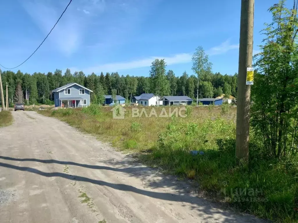 Участок в Карелия, Прионежский район, с. Заозерье ул. Аквамариновая ... - Фото 0