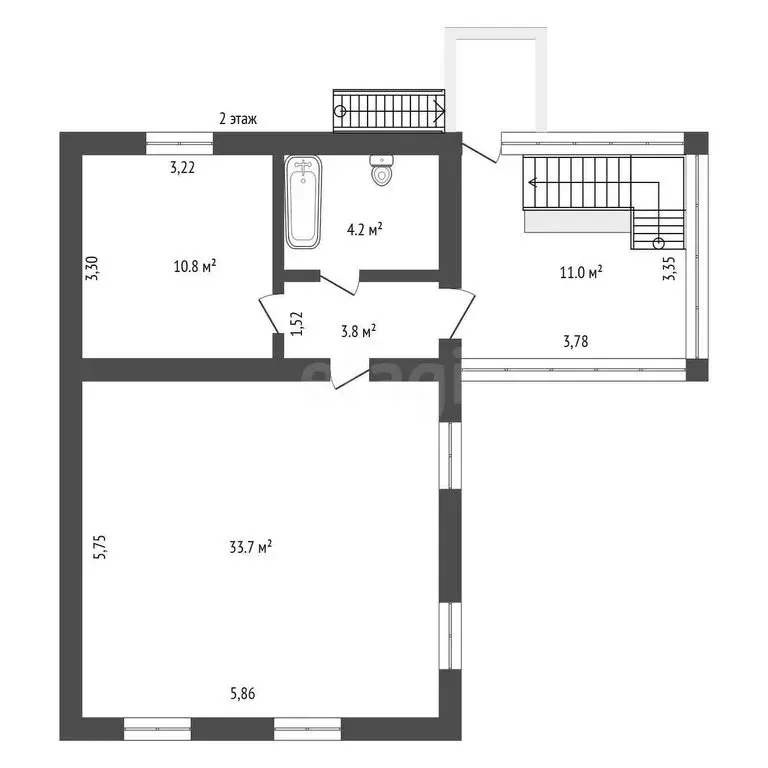 Дом в Благовещенск, Октябрьская улица (261 м) - Фото 1