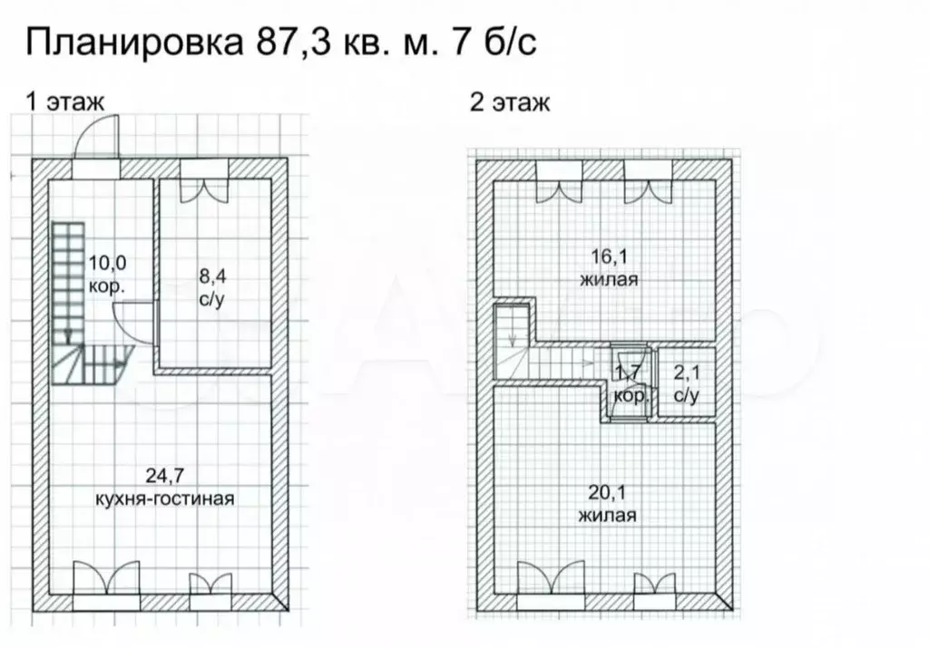 Таунхаус 87 м на участке 2 сот. - Фото 0