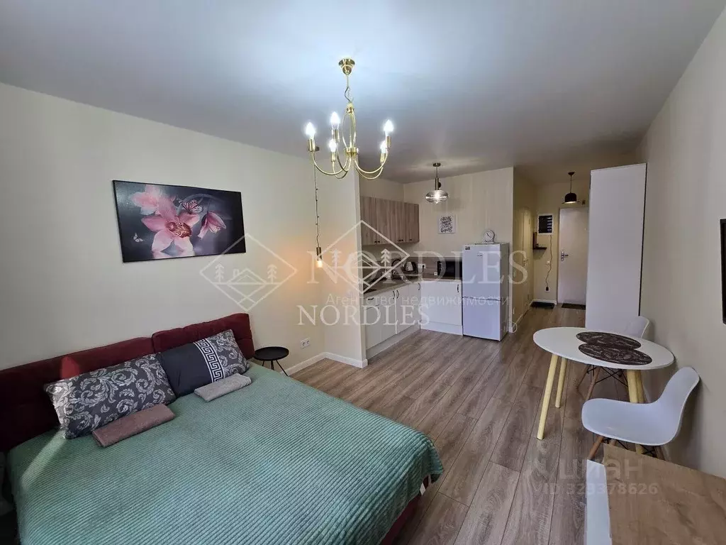 Студия Московская область, Балашиха ул. Яганова, 9 (21.8 м) - Фото 2