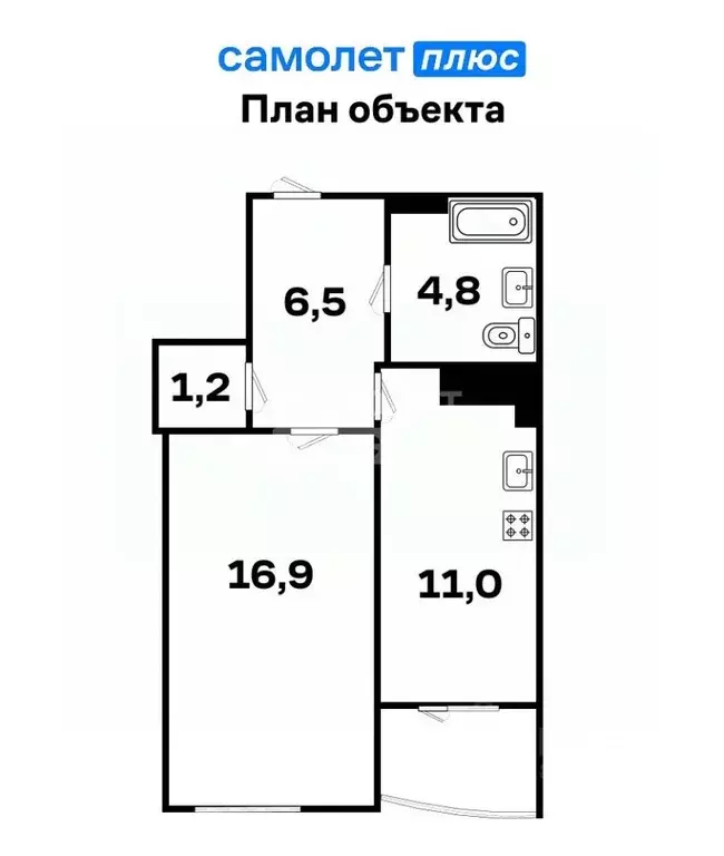 1-к кв. Свердловская область, Екатеринбург ул. Таганская, 91 (40.4 м) - Фото 1