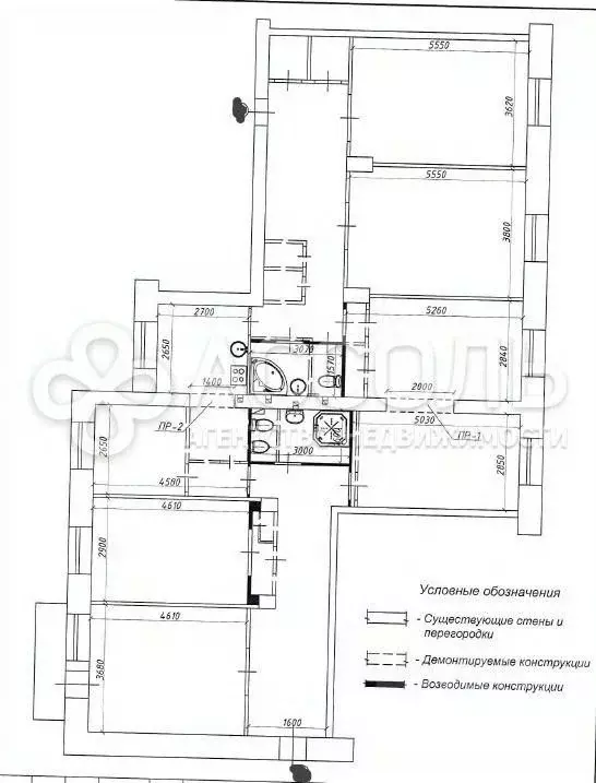 3-к кв. Омская область, Омск просп. Карла Маркса, 10 (164.2 м) - Фото 0