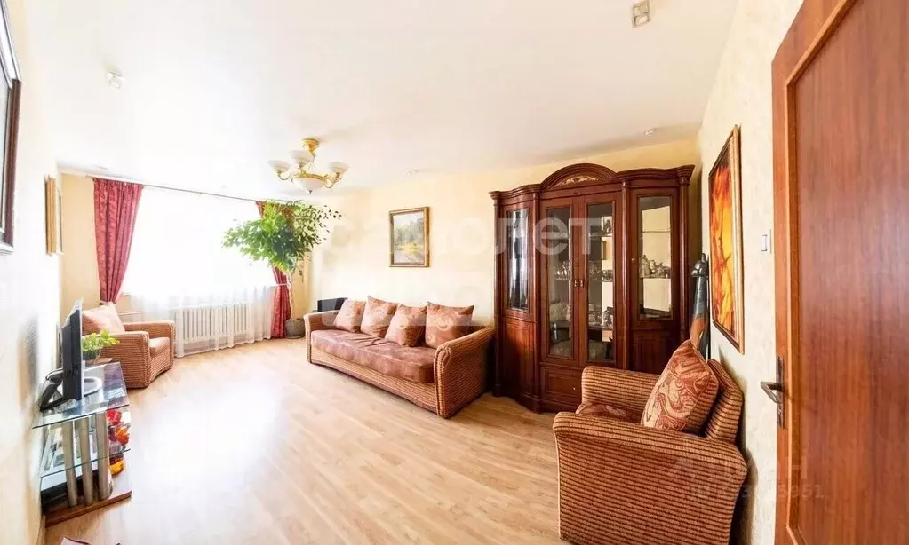 3-к кв. Липецкая область, Липецк ул. Фрунзе, 32 (84.0 м) - Фото 1