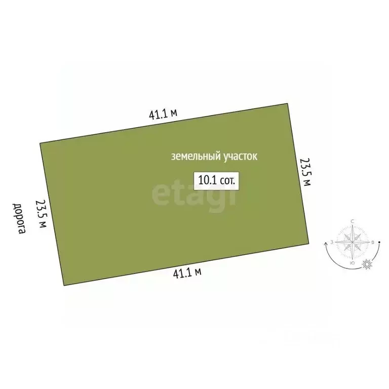 Участок в Свердловская область, Талица  (10.0 сот.) - Фото 2