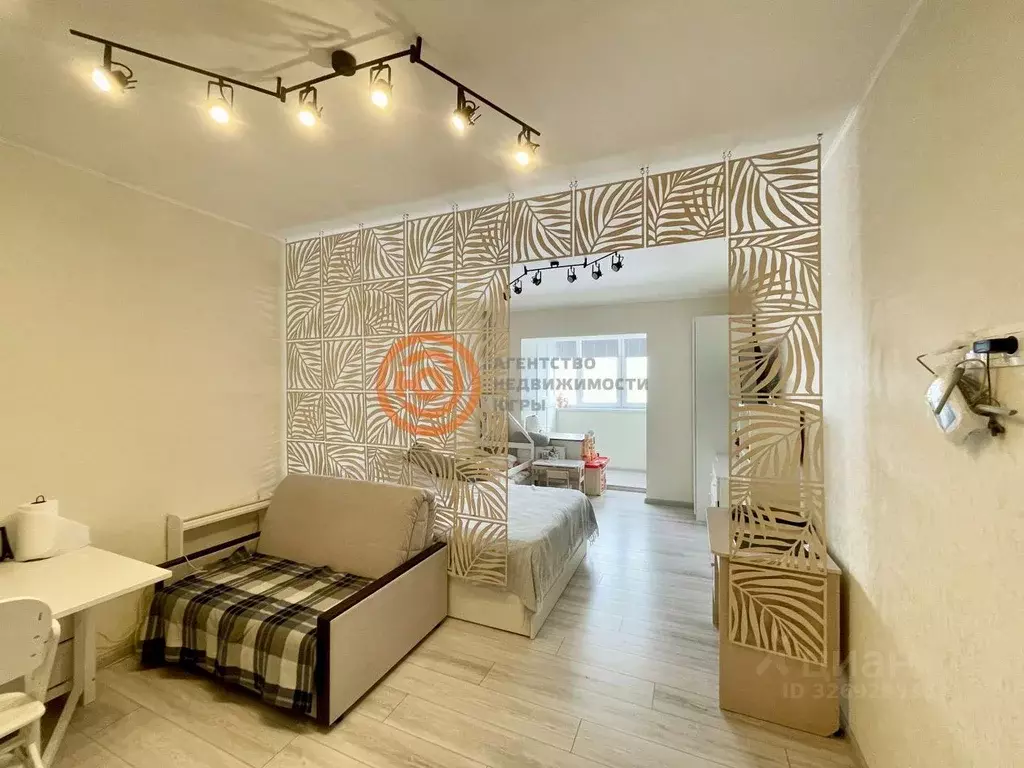 Студия Тюменская область, Тюмень Интернациональная ул., 199к1 (33.6 м) - Фото 1