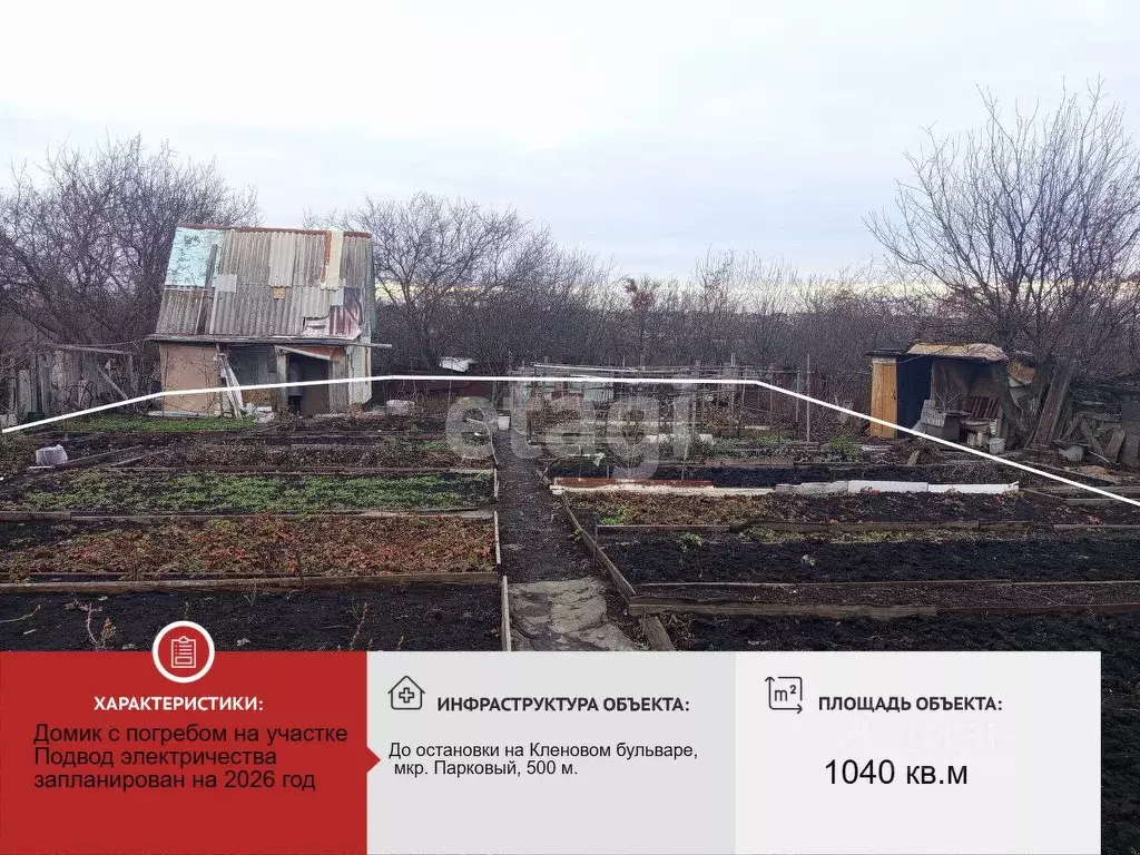 Участок в Белгородская область, Губкин Журавушка СТ, 324 (10.0 сот.) - Фото 2