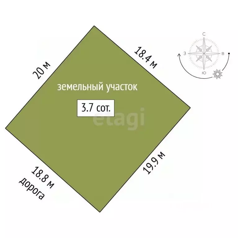 Участок в Крым, Феодосия муниципальный округ, Коктебель пгт ул. ... - Фото 2
