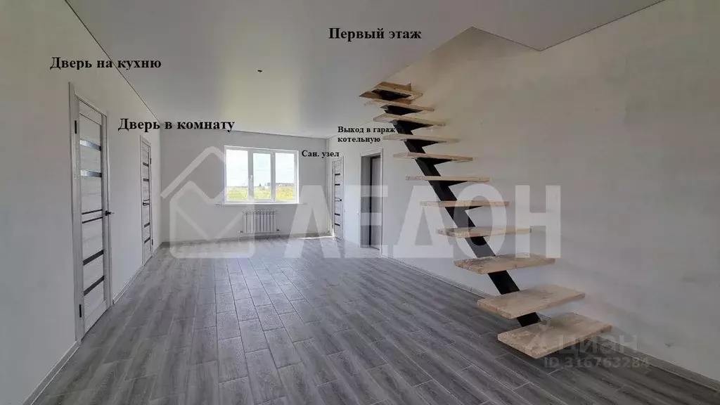 Дом в Омская область, Омский район, с. Троицкое ул. 1-я Островная, 6 ... - Фото 0