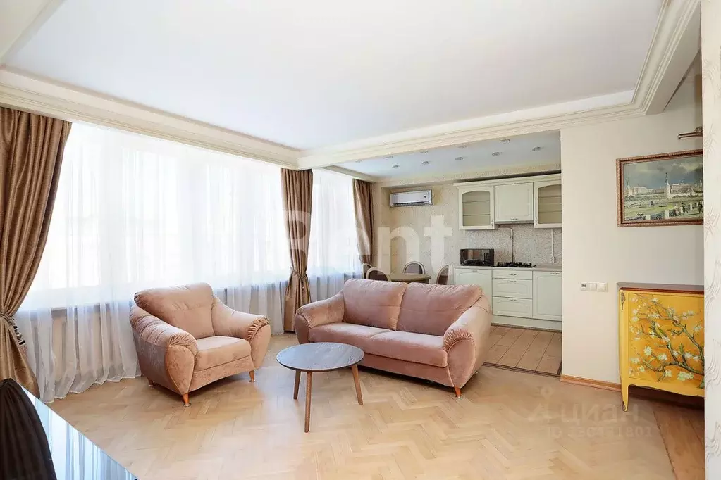 3-к кв. Москва Садовая-Триумфальная ул., 18-20 (70.0 м) - Фото 1