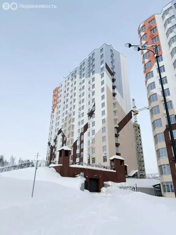 Квартира-студия: посёлок городского типа Шерегеш, улица Гагарина, 51/1 ... - Фото 2