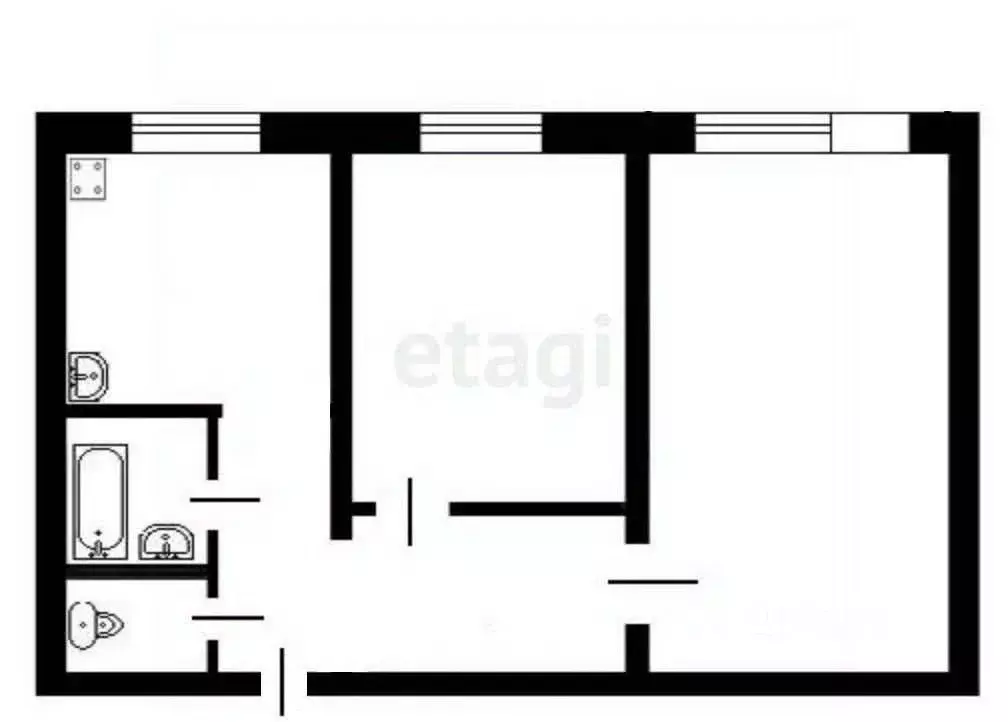 Дом в Тульская область, Богородицк ул. Победы, 6 (64 м) - Фото 2